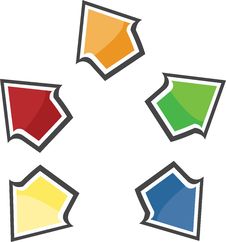 Abstract Arrow Background. Royalty Free Stock Images Abstract Arrow Background. Royalty Free Stock Images