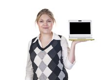 Attractive Blond Business Woman Stock Photos Attractive Blond Business Woman Stock Photos