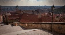 Panorama Of Prague Stock Photo