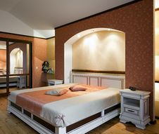 Beautiful Bedroom Interior Royalty Free Stock Photo Beautiful Bedroom Interior Royalty Free Stock Photo