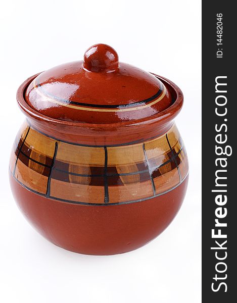 Ceramic Pattern Pot