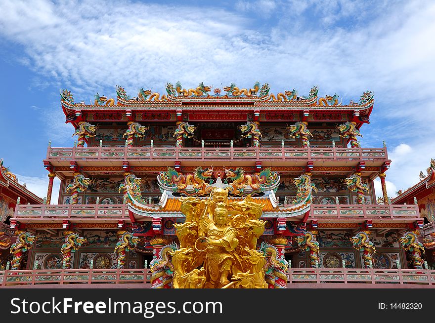 Chinese temple or joss house in thailand. Chinese temple or joss house in thailand.