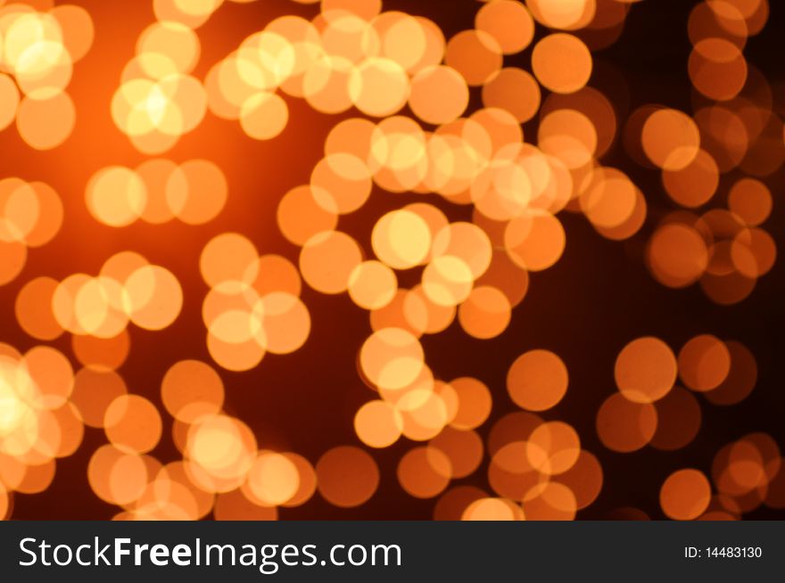 Fiber Optics defocused lights background