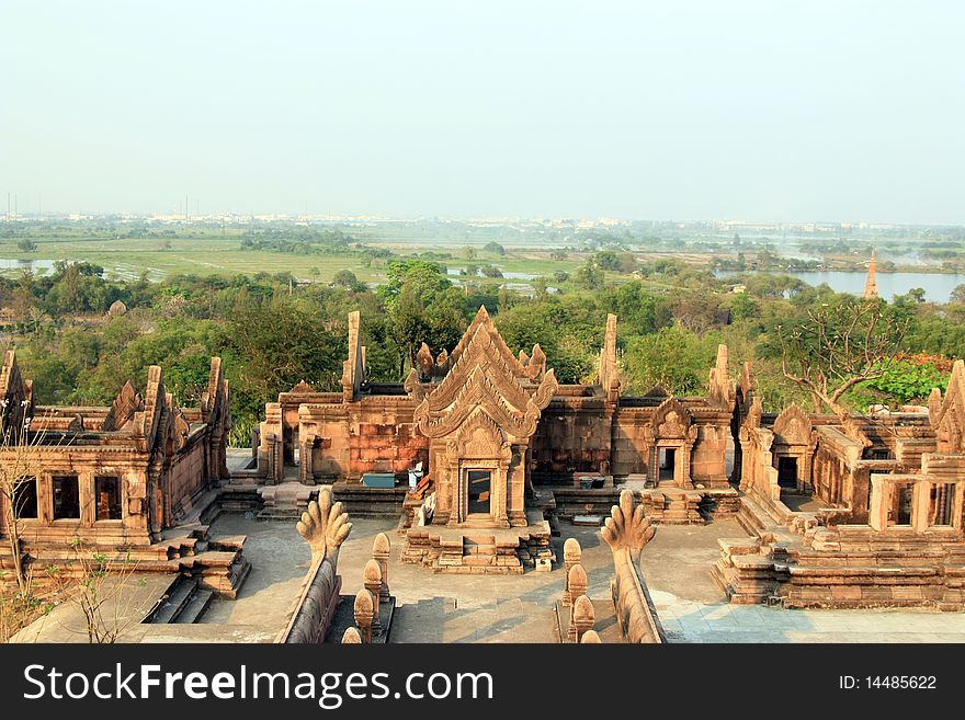 The reproduce city of khoaprawiharn in Thailand