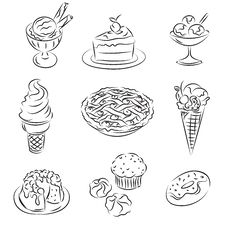 Vector Sketch Royalty Free Stock Photos Vector Sketch Royalty Free Stock Photos