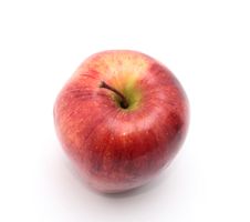 Single Red Apple Stock Images