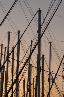 Mast Of Sailboat Royalty Free Stock Photos Mast Of Sailboat Royalty Free Stock Photos