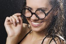 Wet And Happy Stock Image Wet And Happy Stock Image