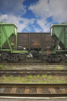 Railway Car Royalty Free Stock Photo Railway Car Royalty Free Stock Photo