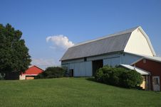 Amish Barn Royalty Free Stock Photography