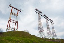 High Voltage Equipment Royalty Free Stock Photography High Voltage Equipment Royalty Free Stock Photography