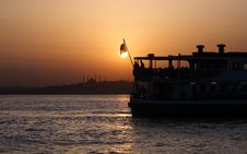 Bosphorus Sunset Stock Photo Bosphorus Sunset Stock Photo