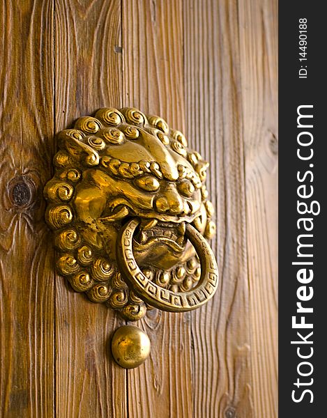 Chinese architectural door handle Picture. Chinese architectural door handle Picture