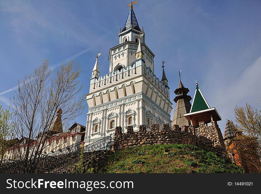 Castle in Izmailovo (Vernisag).Moscow.