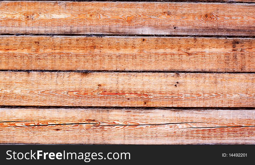 Old wooden brown wall from boards. Old wooden brown wall from boards