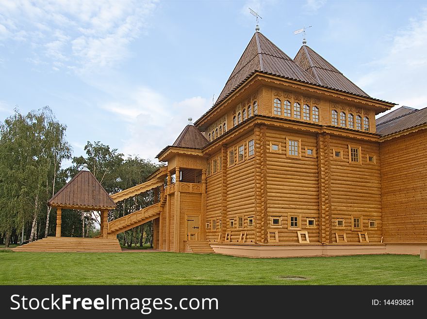 Wooden Palace In Kolomenskoe, Moscow