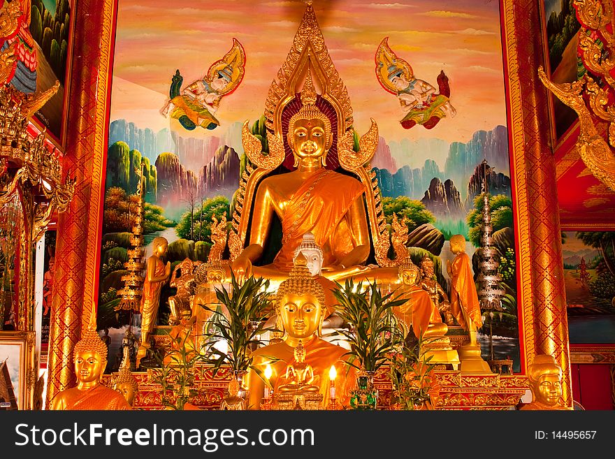 In thai call Pang Marnvichai Buddha Image,this is thai sixth mount buddha image. In thai call Pang Marnvichai Buddha Image,this is thai sixth mount buddha image