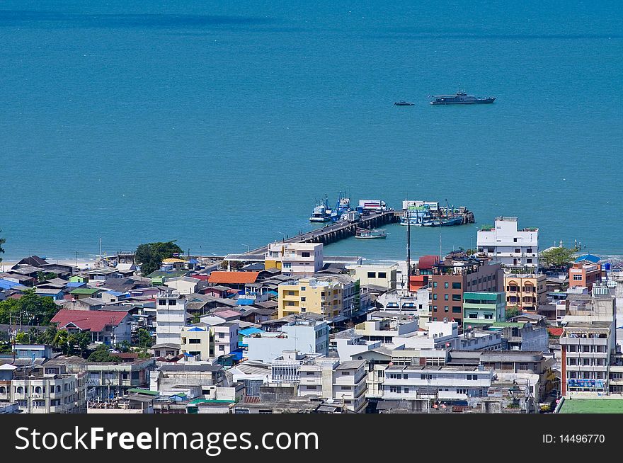 This picture is the landscape of Hua Hin,Thailand. This picture is the landscape of Hua Hin,Thailand