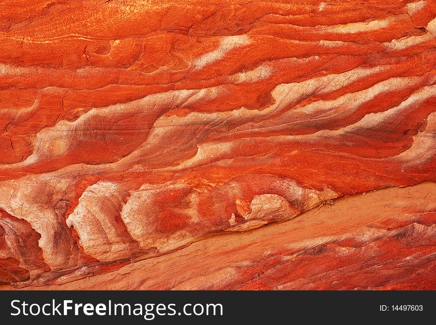 Close-up of sandstone