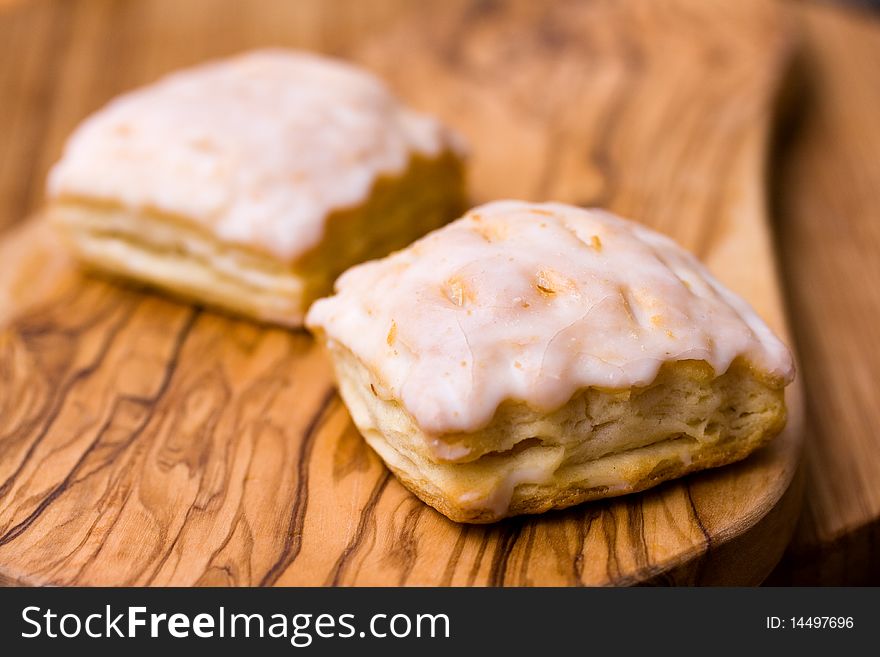 Sweet food,fresh apple turnover ,close up