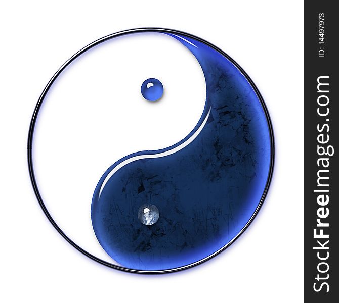 Yin yang is the interaction and struggle between good and evil