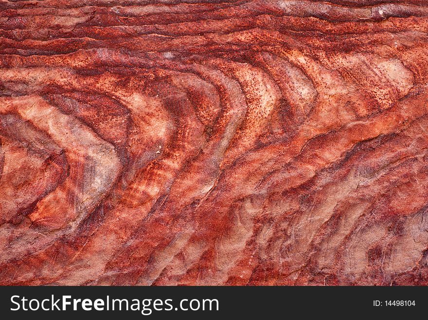 Close-up of the textured sandstone. Close-up of the textured sandstone.