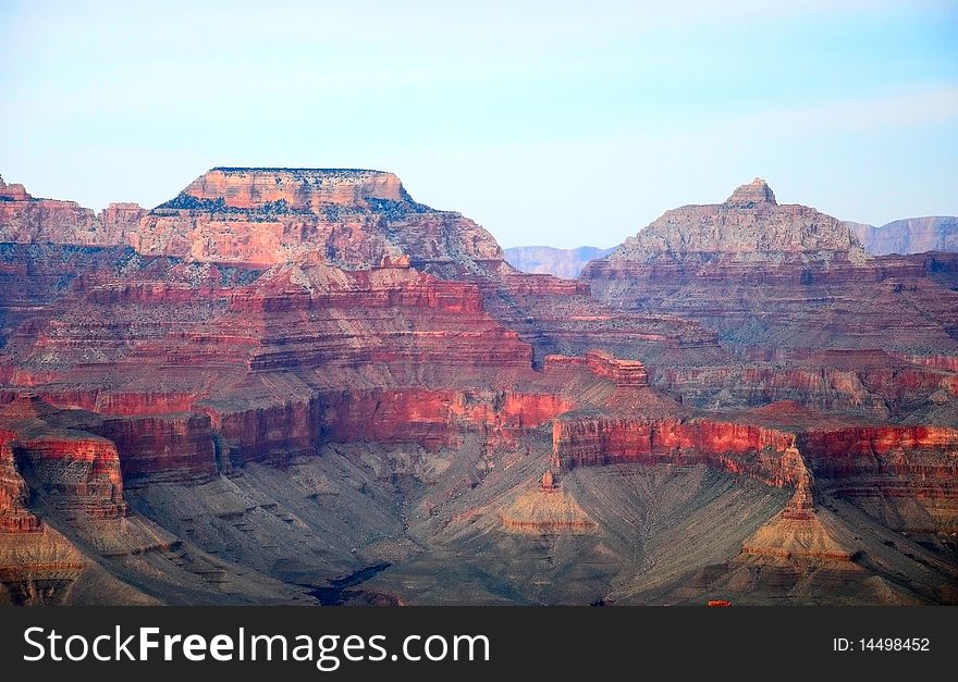 The grand canyon in Arizona, USA