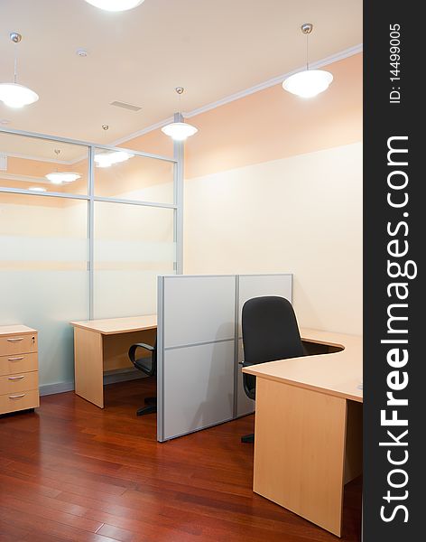 Modern office interior  - a workplace