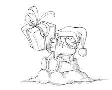 Little Santa Claus Stock Photos Little Santa Claus Stock Photos