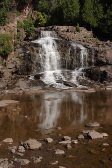 Lower Gooseberry Falls Royalty Free Stock Images