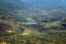 Reservoir In Mountain Area Stock Image Reservoir In Mountain Area Stock Image