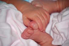 Baby Feet And Hand Royalty Free Stock Photo Baby Feet And Hand Royalty Free Stock Photo