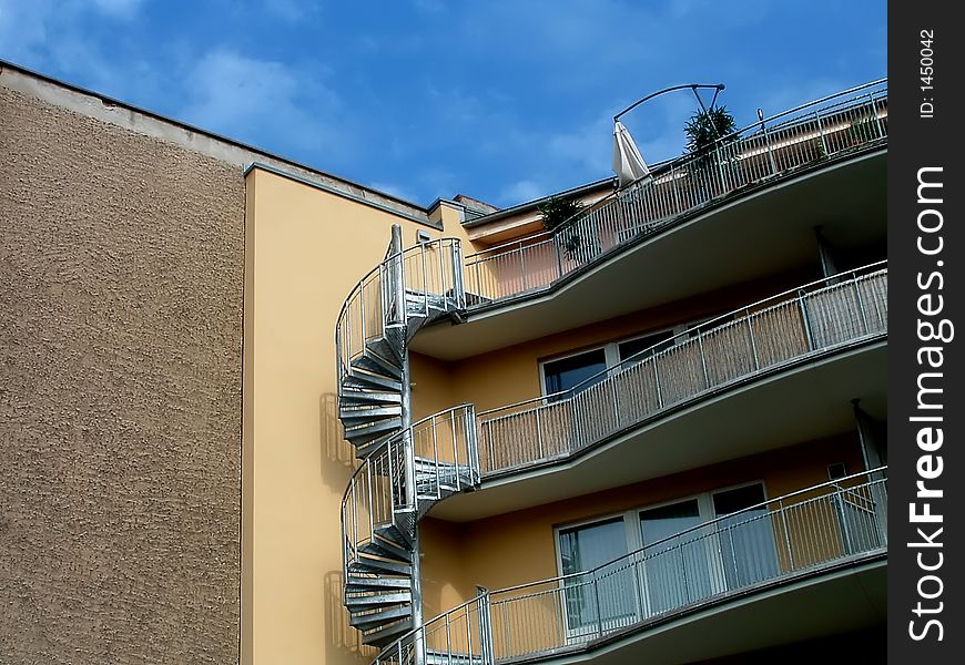An image of a building, taken in Berlin, Germany in 2005. An image of a building, taken in Berlin, Germany in 2005
