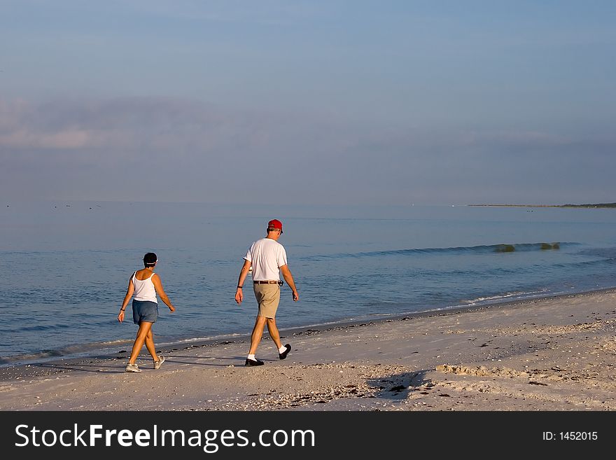 Couple on the Beach