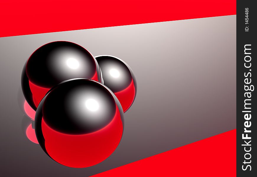Abstract balls and their reflections