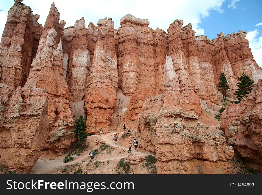 Bryce Canyon National Park - Utah - USA. Bryce Canyon National Park - Utah - USA