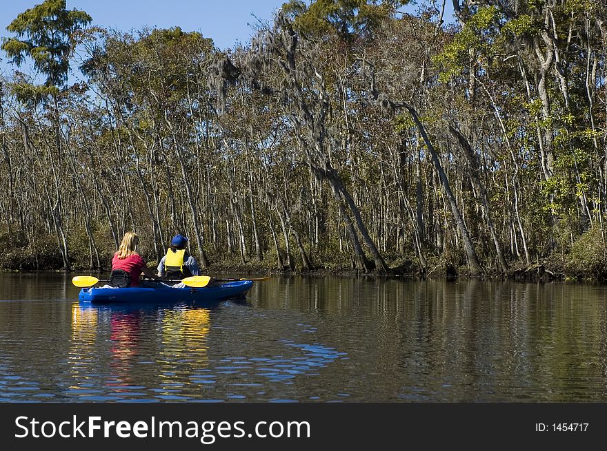 Kayaking the Creek