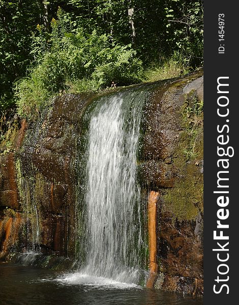 Wolf Creek Falls in Banning State Park