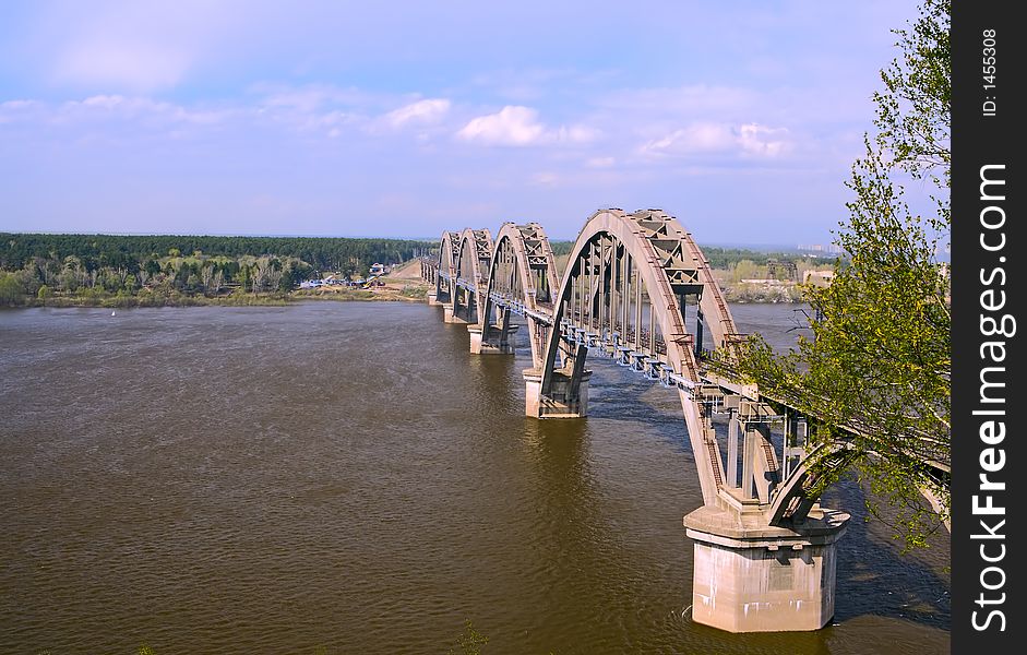 A Metal Railway Bridge