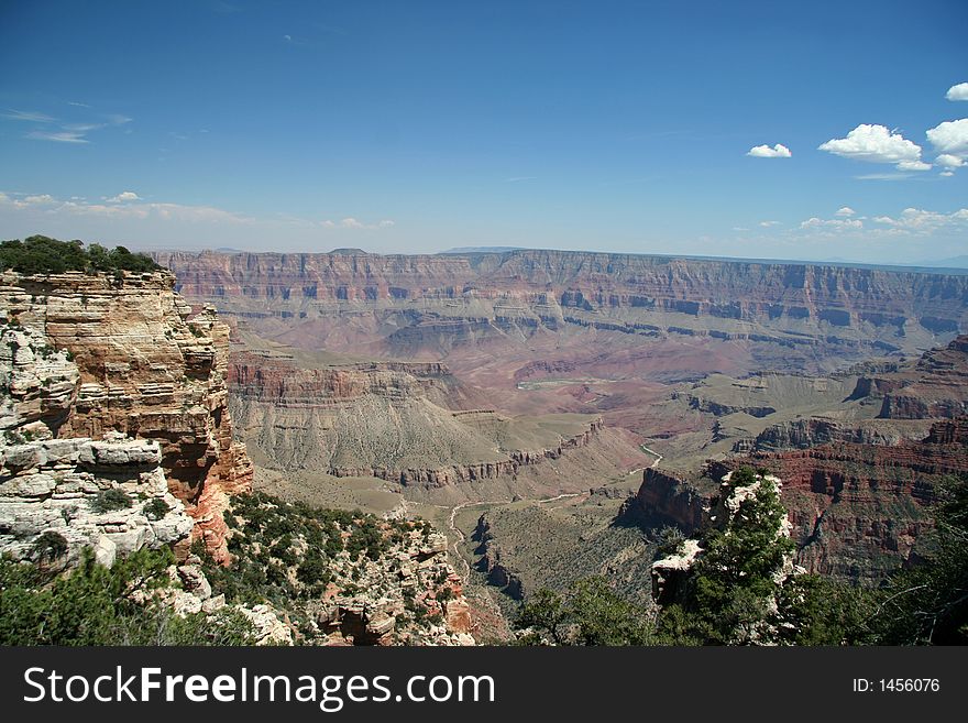 Wide Open Grand Canyon Scenic