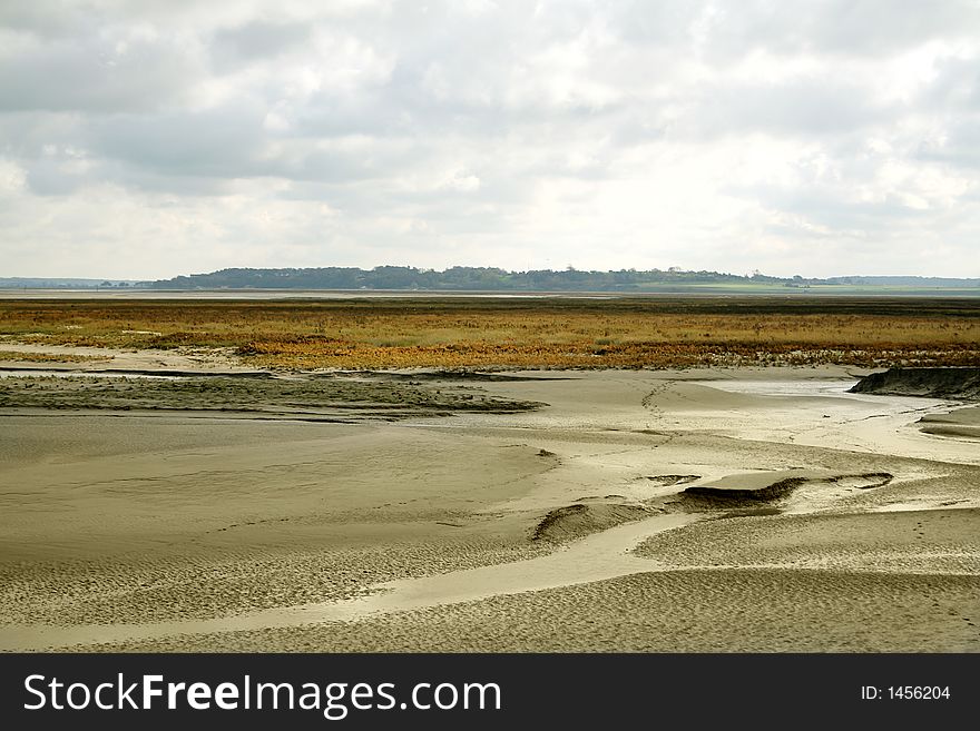 Sea Bay In France