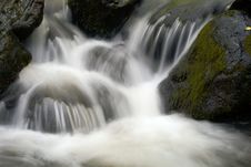 Waterfall On The Rocks. Stock Image Waterfall On The Rocks. Stock Image