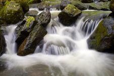 Waterfall On The Rocks. Stock Image Waterfall On The Rocks. Stock Image