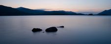 Sunset Derwent Water Royalty Free Stock Images