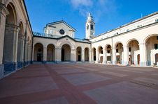 Shrine Of Nostra Signora Della Guardia Stock Image Shrine Of Nostra Signora Della Guardia Stock Image