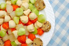 Variety Of Healthy Vegetables Stock Images