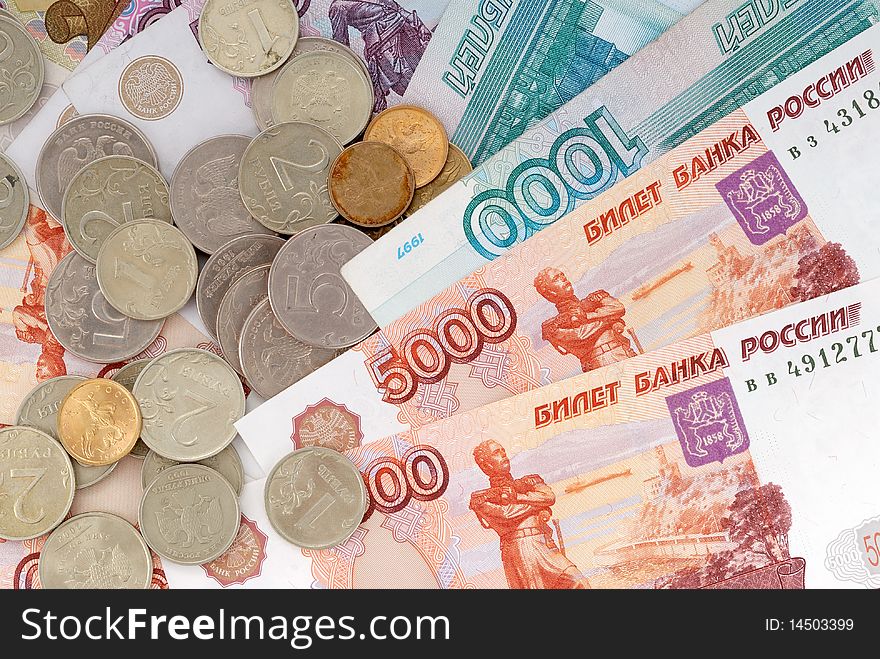 Russian moneys, rouble, bank-paper, soft money