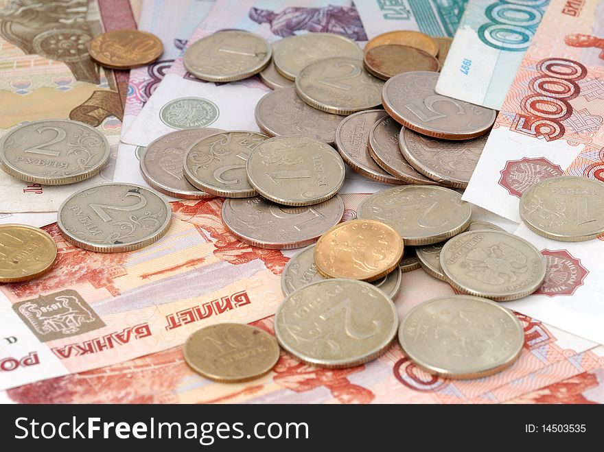 Russian moneys, rouble, bank-paper, soft money
