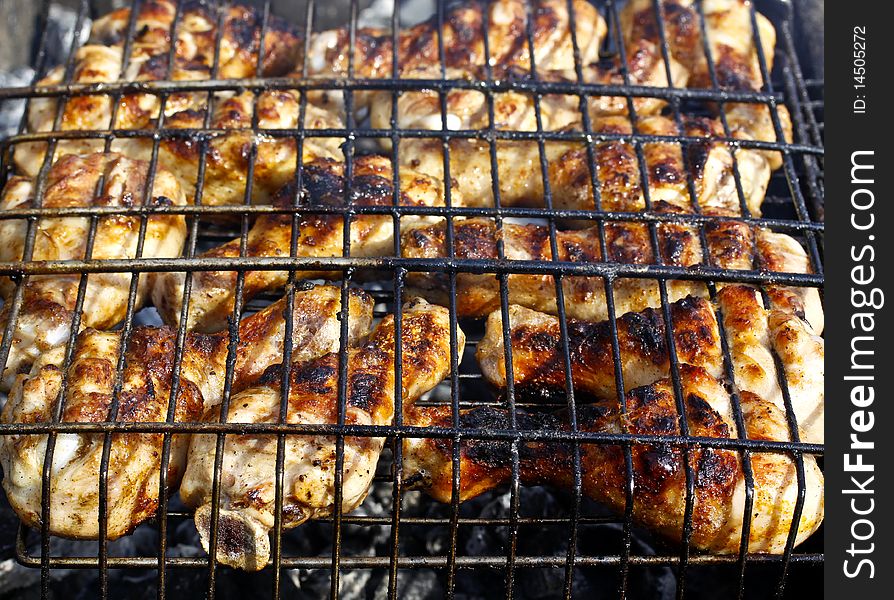 Grilled Chicken Legs