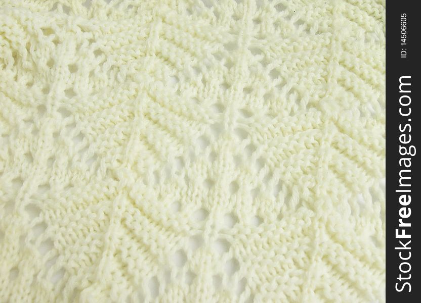 Close up of section of knitted wool. Close up of section of knitted wool